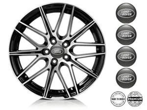 Land Rover Sticker Dome Style Premium Wheel Logos